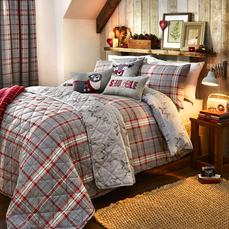 Wayfair Basics Mercia Brushed Cotton Duvet Cover Set & Reviews